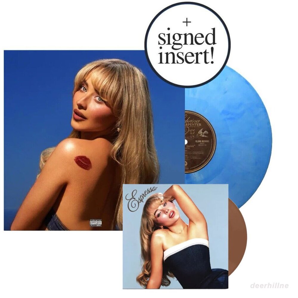 Sabrina Carpenter - Short N Sweet Vinyl LP w/ Signed Insert & Espresso 7"